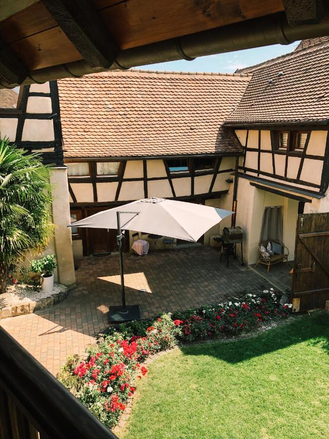 Maison D'Hotes La Rose D'Alsace Rosheim Exterior foto